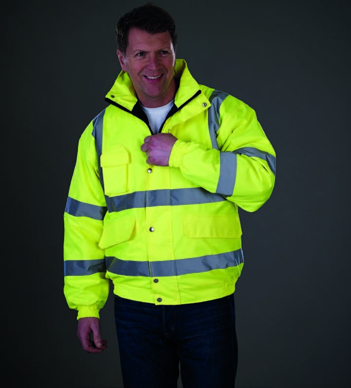 Hi-Vis+Classic+Bomber+Jacket