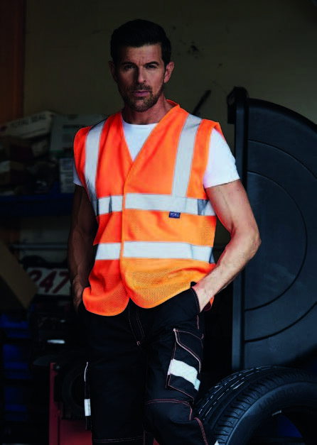 Hi-Vis+Open+Mesh+Waistcoat