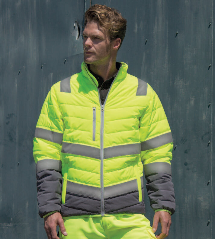 Men’s+Soft+Padded+Safety+Jacket